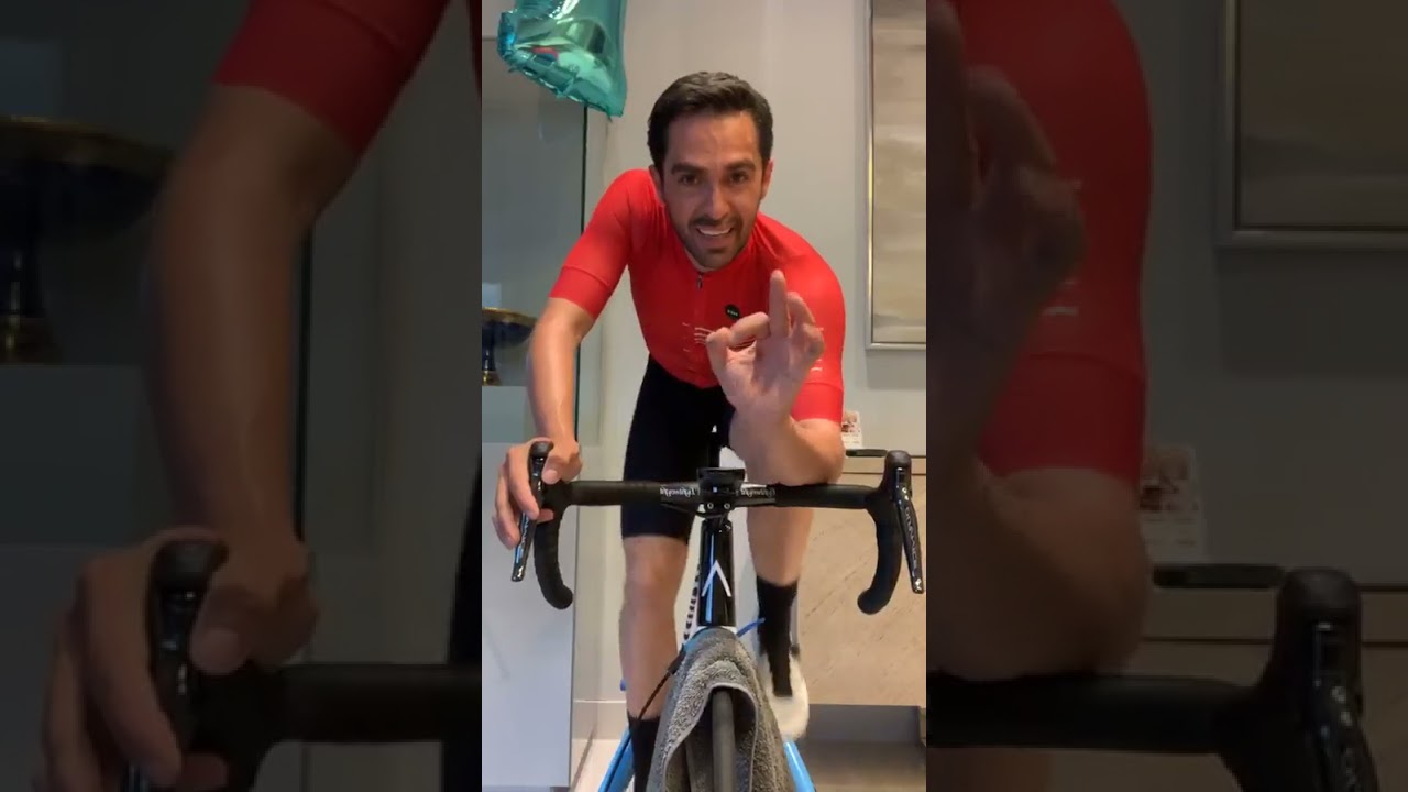 Bicicleta indoor: Entreno con Contador II