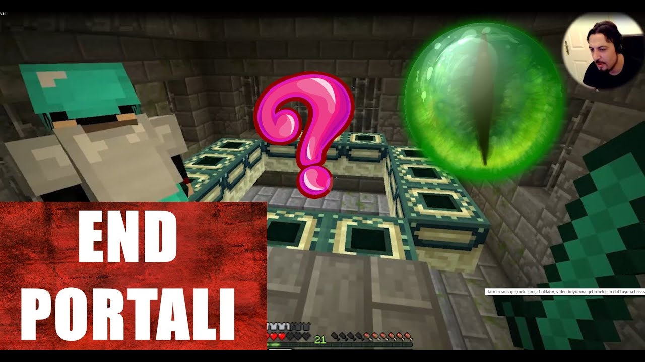End Portalını Bulduk | Minecraft Türkçe Survival Multiplayer | Bölüm 21
