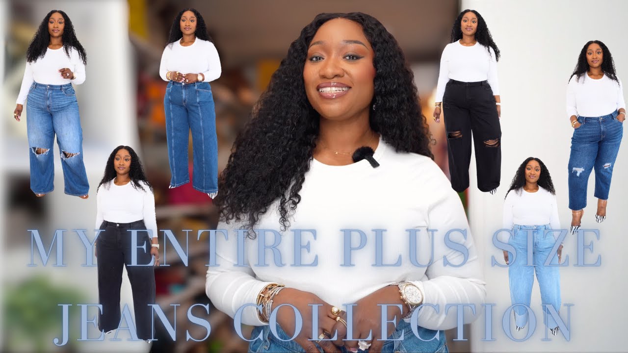 Plus Size Jeans Collection: A Complete Wardrobe Try-On & Review |23 Pairs of Jeans|