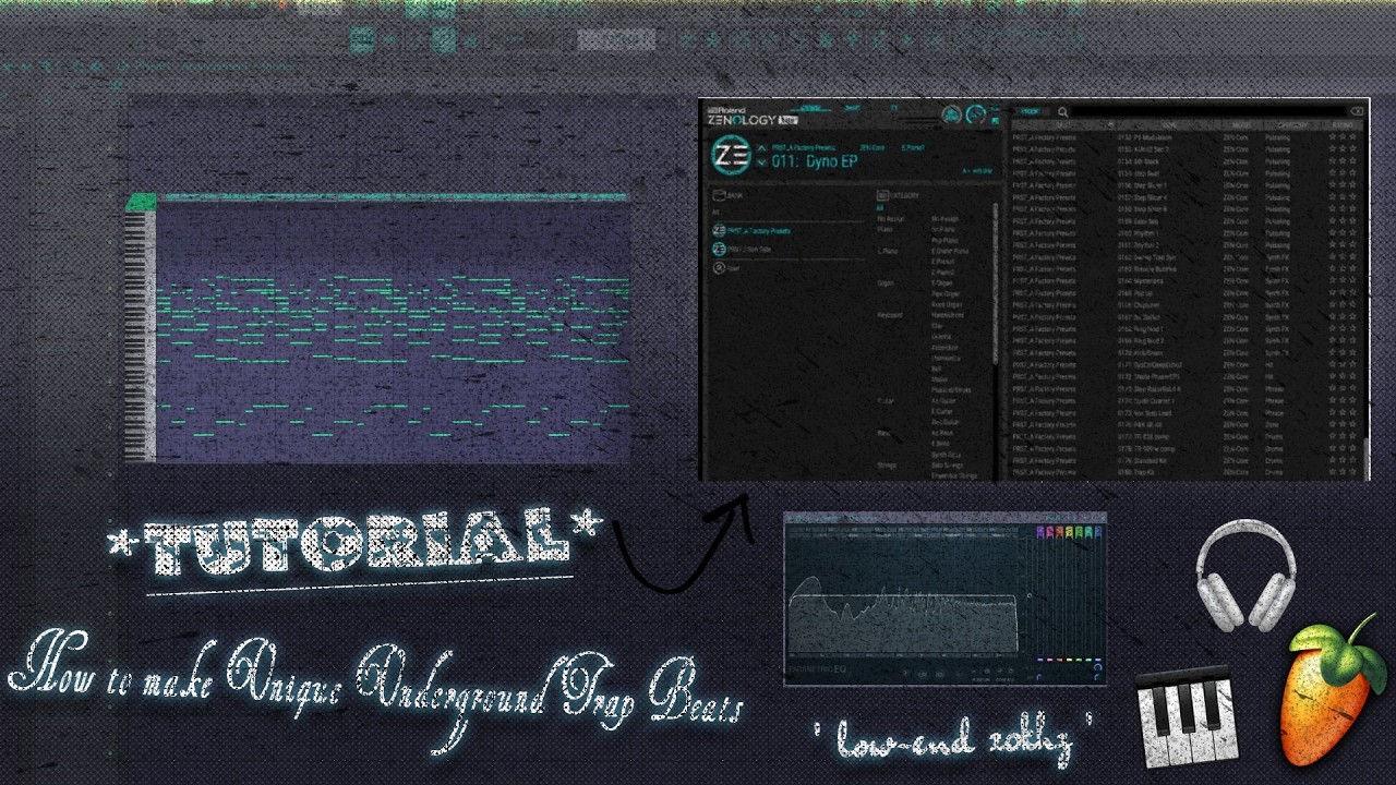 How to Make Underground Trap | *(MELODY/SHOWCASE)FL STUDIO COOKUP!*