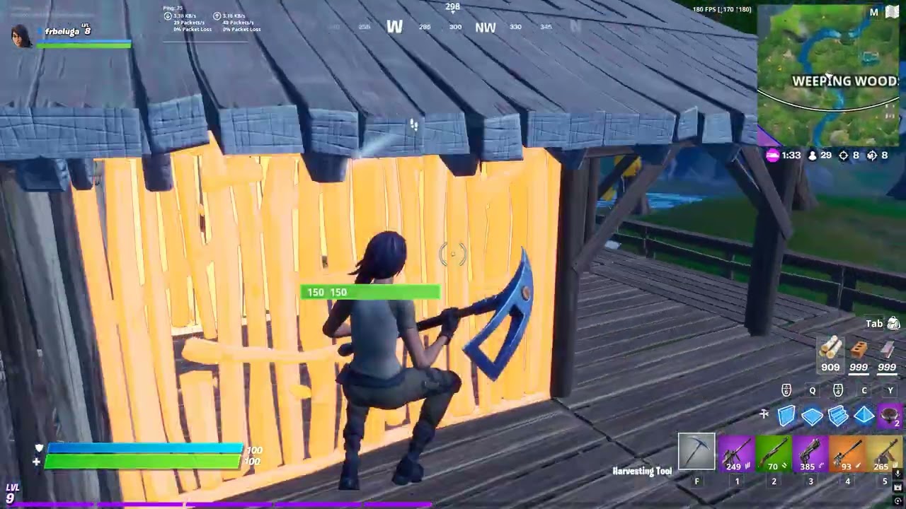 fortnite chapter 2 season 2 no commentary (blue switch keyboard asmr)