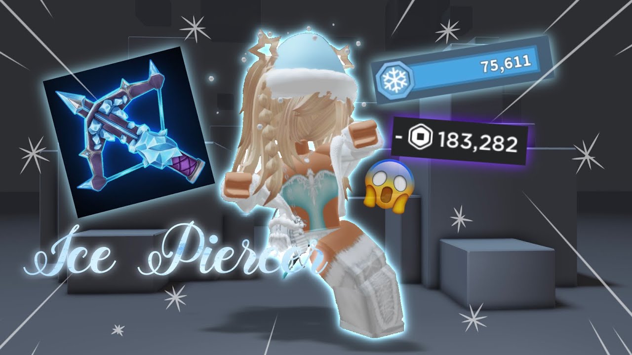 (MM2) BUYING ICEPIERCER + Spending all my robux❄️🏹