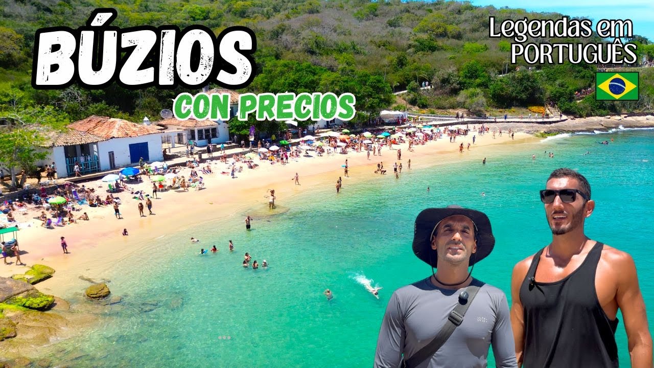 VISITAMOS LA FAMOSA CIUDAD DE ARMAÇÃO DE BÚZIOS 🇧🇷😎