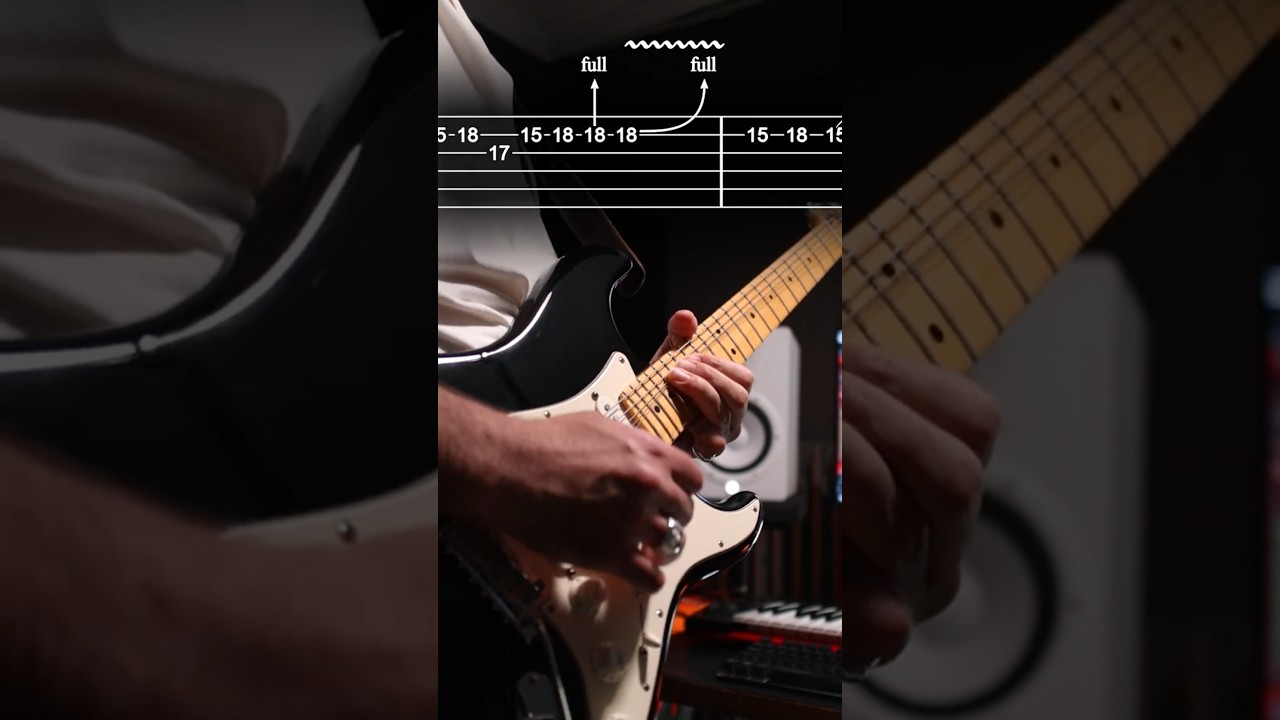Crazy Blues Guitar Solo w/Tabs!⚡