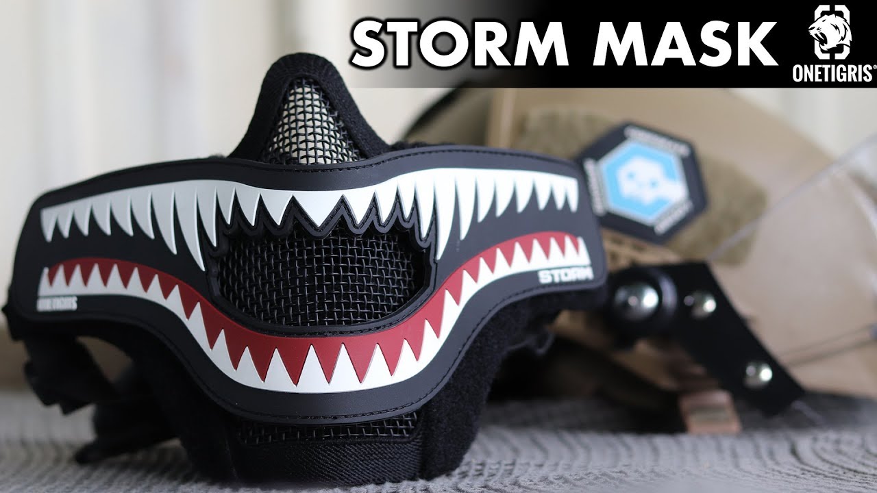 Обзор сетчатой ​​маски для страйкбола Storm // Позывной: Reach