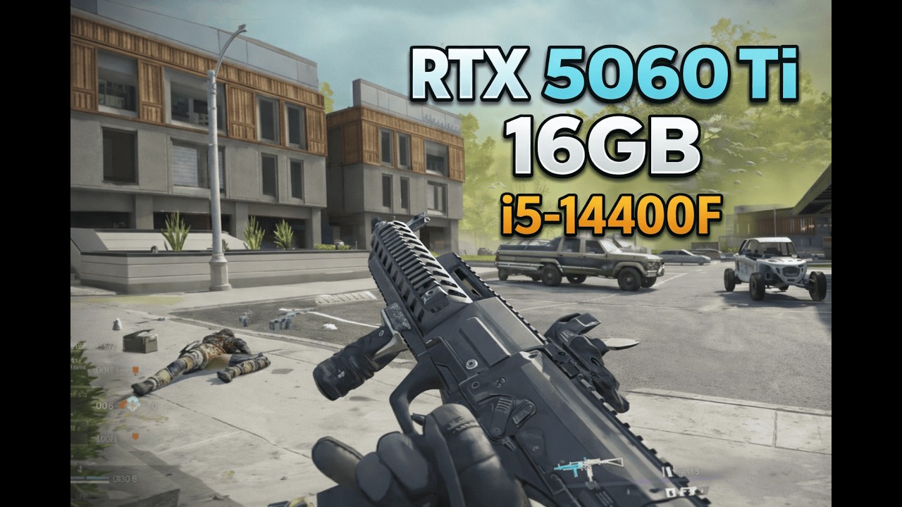 RTX 5060ti 16gb + i5-14400F WARZONE 1080p (NO COMMENTARY).