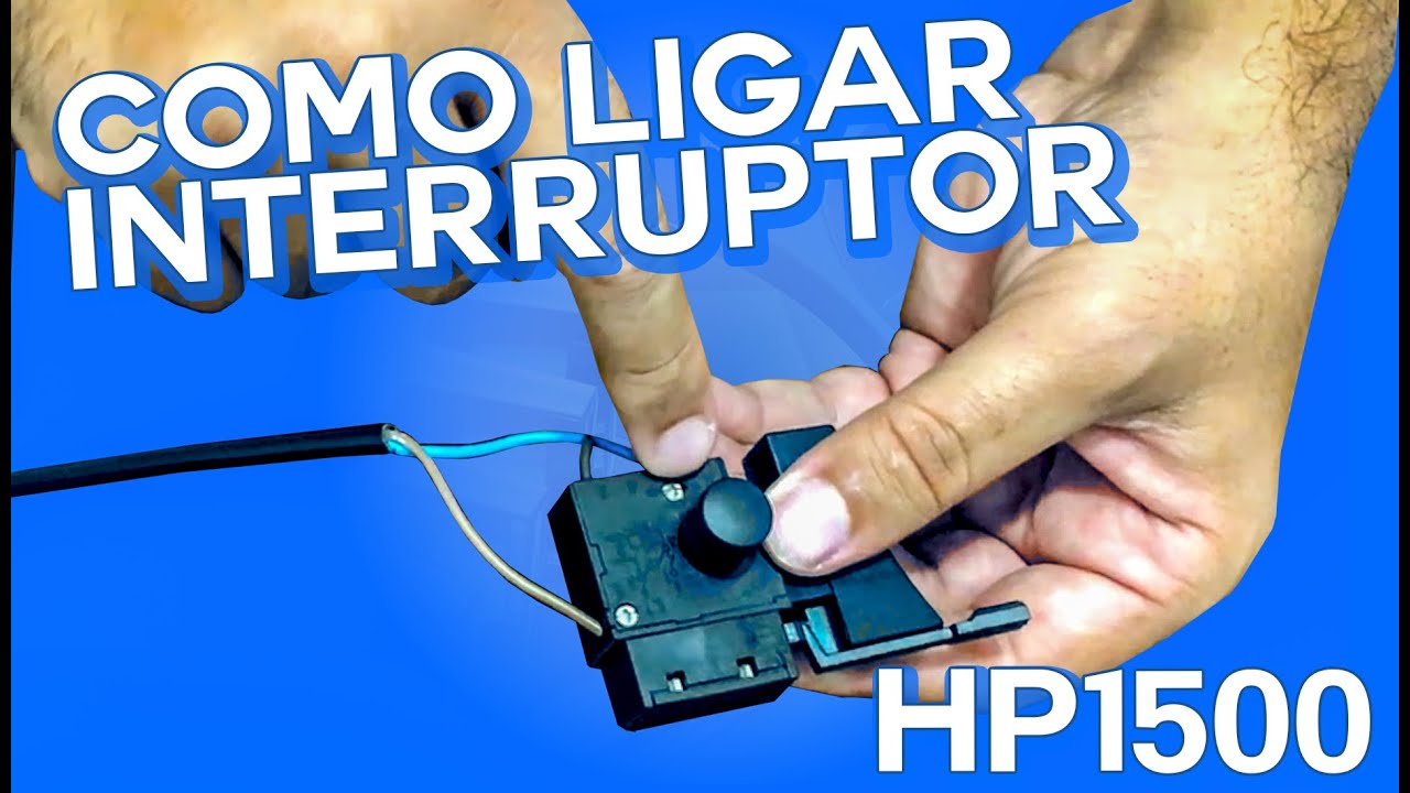 Como montar o Interruptor da Furadeira Makita HP1500 Importada | Suzer Tutoriais