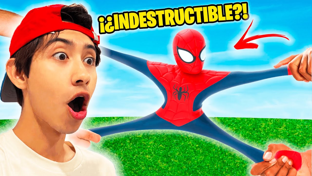 ¡COMPRÉ UN JUGUETE DE SPIDERMAN INDESTRUCTIBLE! - IVANSPIDEY
