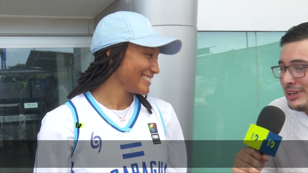 Kiyomi McMiller se integra a la Selección de Baloncesto de Nicaragua