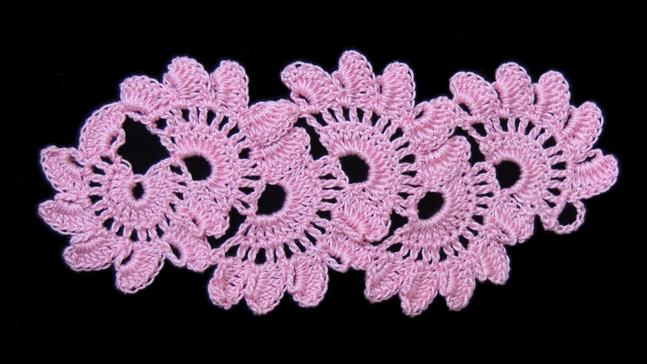 Crochet : Punto Entrelazado # 6