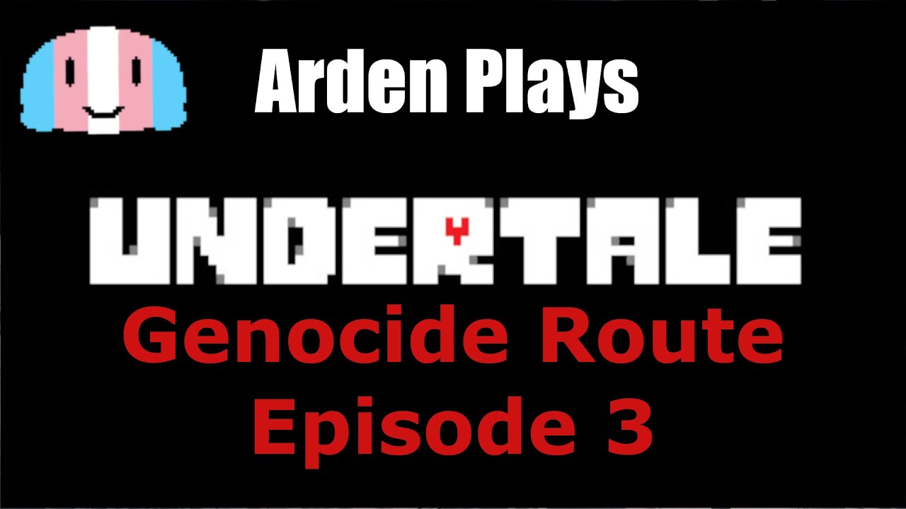 The Waterfall! Run Monster Kid! (Undertale: Genocide Route Episode 3)