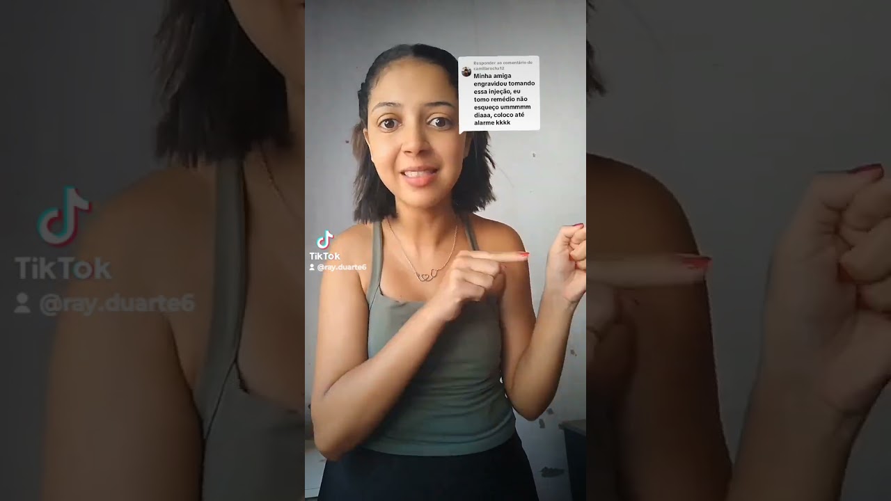 Tomam cuidado com a data da injeção de vocês mulheradas