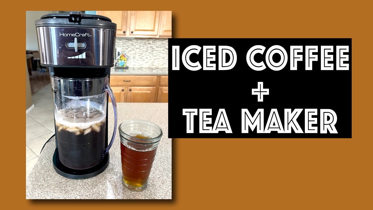 Машина для приготовления холодного кофе и чая в домашних условиях