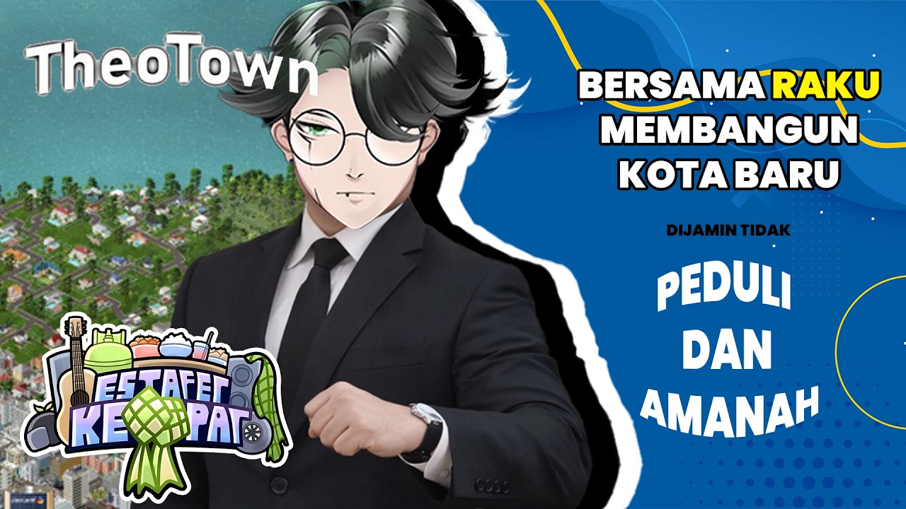 Hari pertama membangun kota || TheoTown #estafetketupats2 #ramadhan24jam