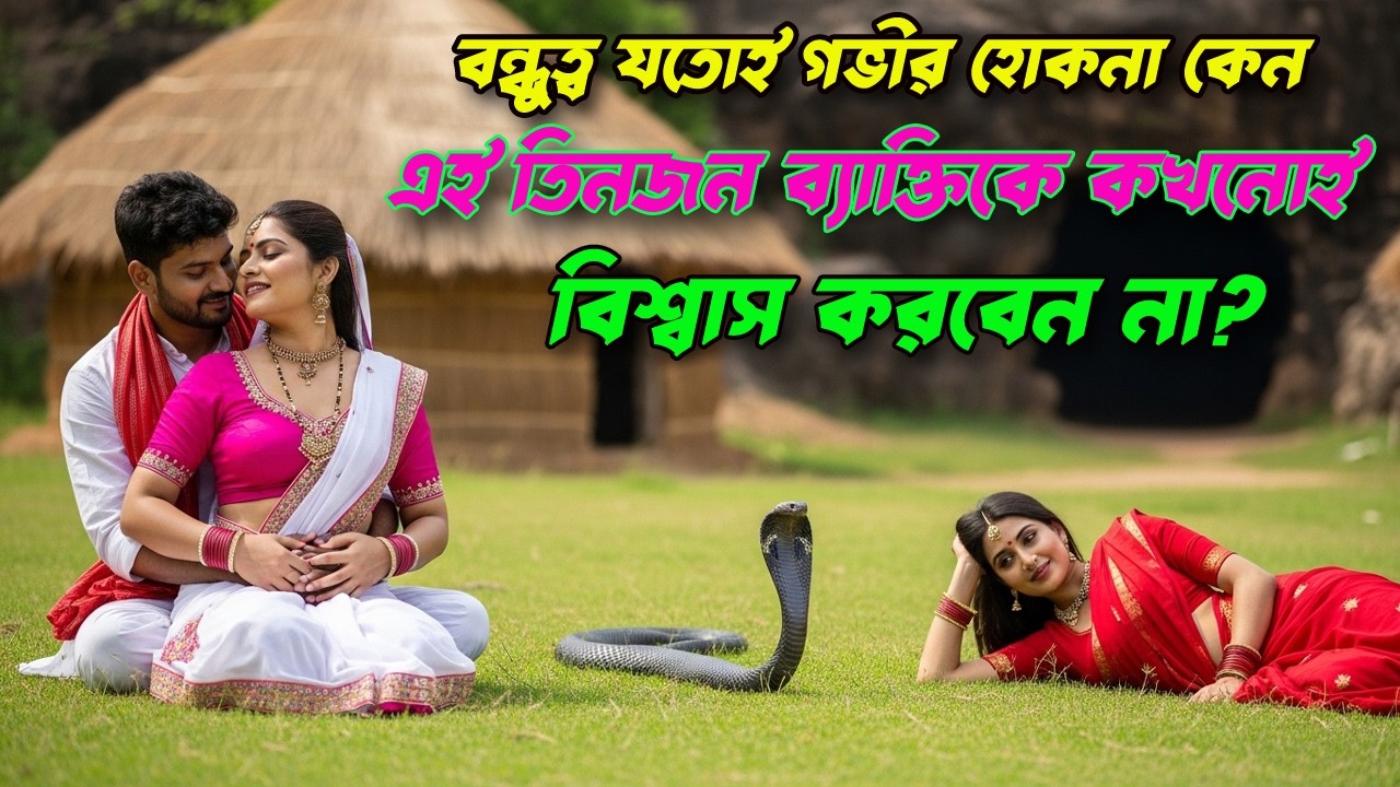 🌺বন্ধুত্ব  যতোই গভীর হোক না কেন🌺 এই ৩ জন মানুষকে ঘরে কখনোই ঢুকতে দেবেন না! গো মাতার অমূল্য শিক্ষা ।