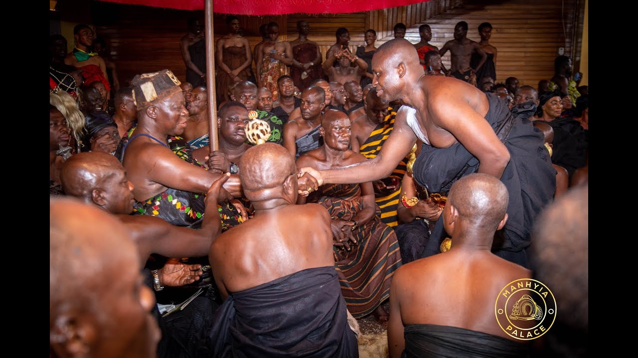 Nkoranzahene, Nana Kwame Baffoe swears allegiance to Otumfuo