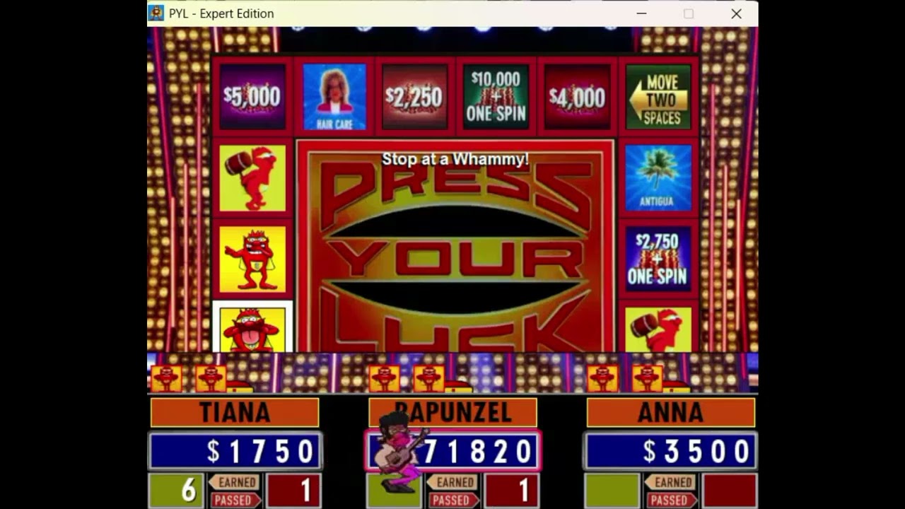 Press Your Luck Tiana VS Rapunzel VS Anna part 2