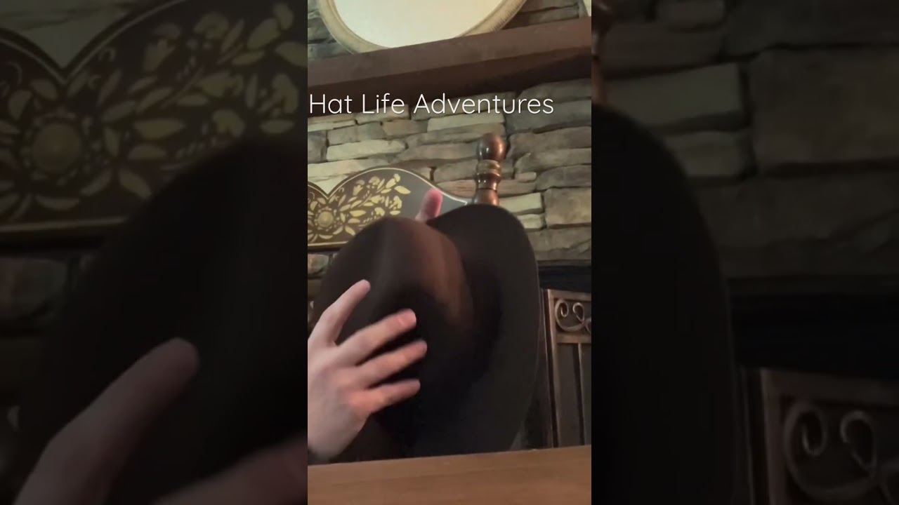 Caring for a wet hat!