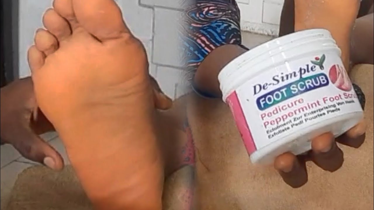 Best Foot Exfoliation, Deep Cleansing | Satisfying Exfoliation Video | DIY Step-by-Step Exfoliation
