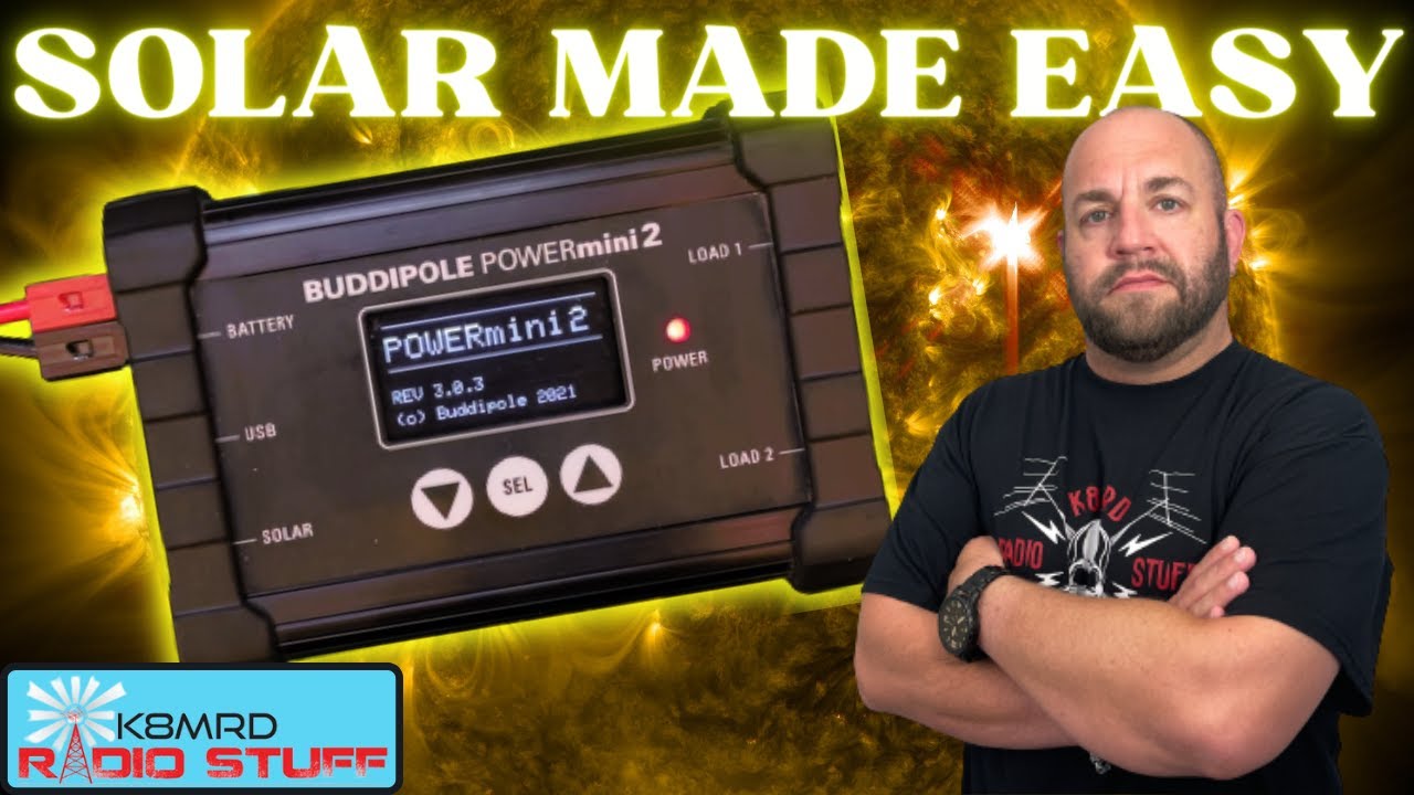 Контроллер заряда солнечной батареи Buddipole Power Mini 2