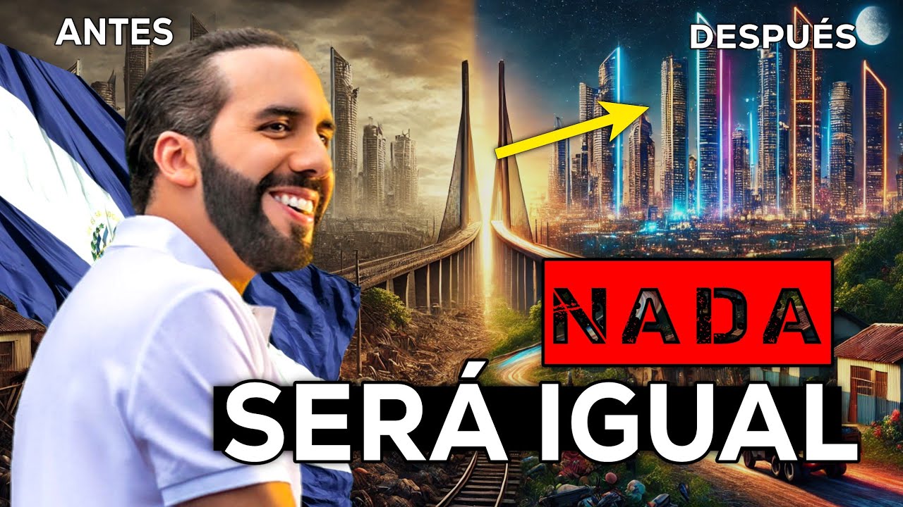 El plan de EL SALVADOR para CONSTRUIR CIENTOS DE RASCACIELOS!!