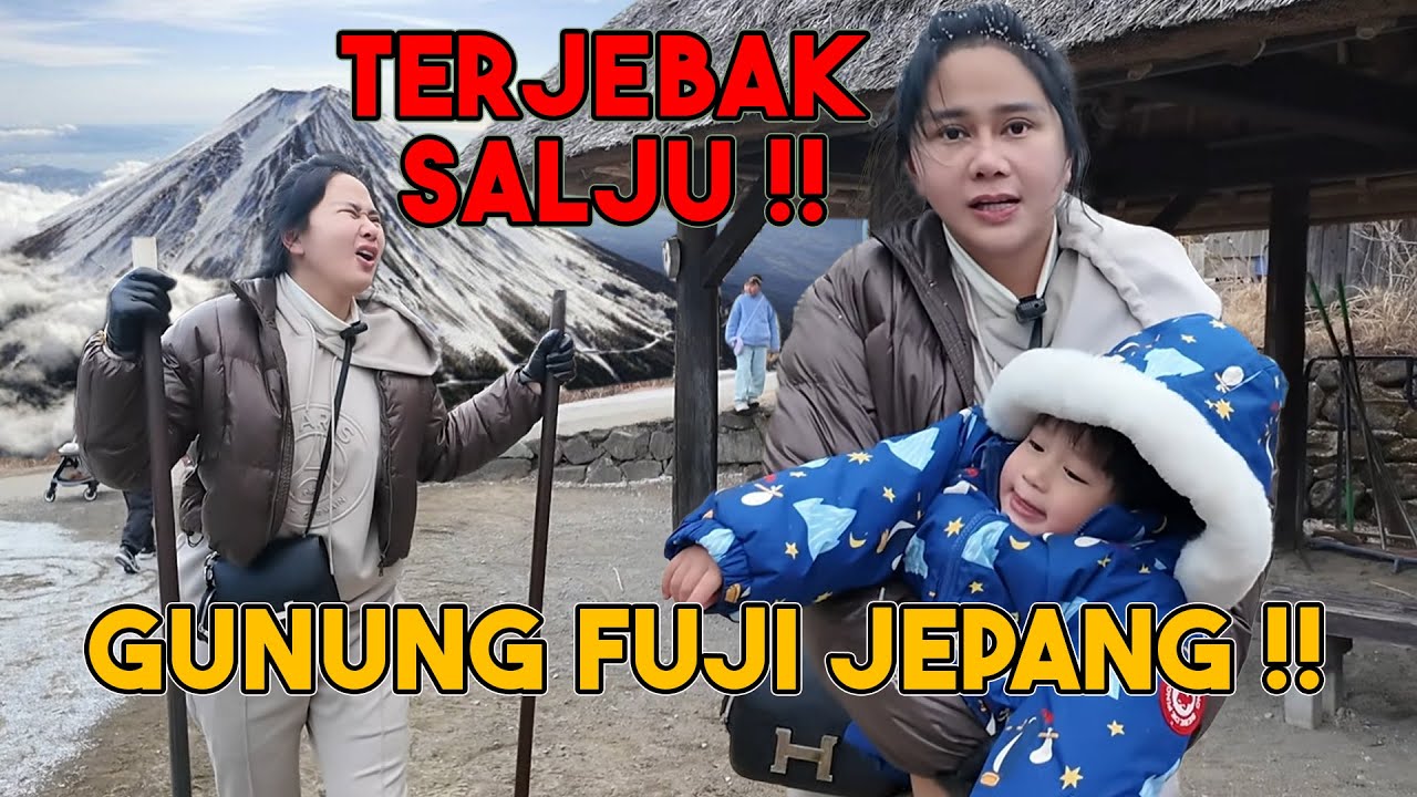 DENISE SESAK NAPAS, NAIK GUNUNG FUJI JEPANG !!??