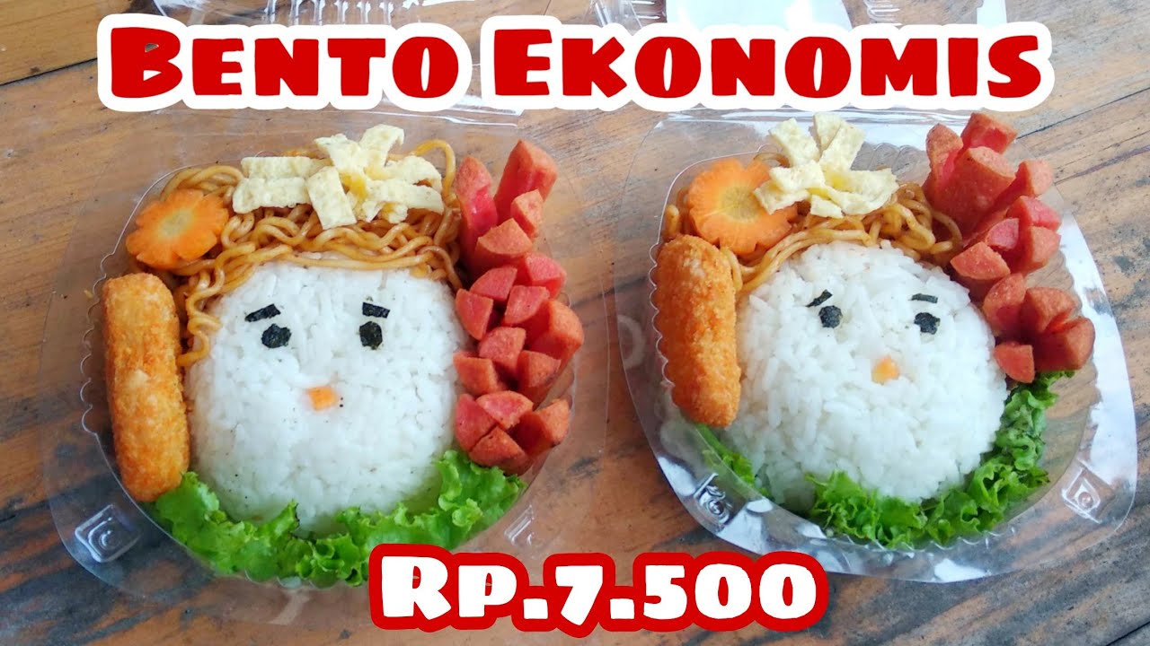Nasi Bento anak lucu dan Enak | irit low budget | ide usaha catering