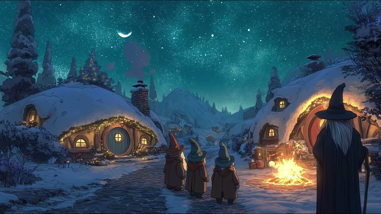 WINTER MAGIC / Celtic Fantasy Sleep Music / Medieval music