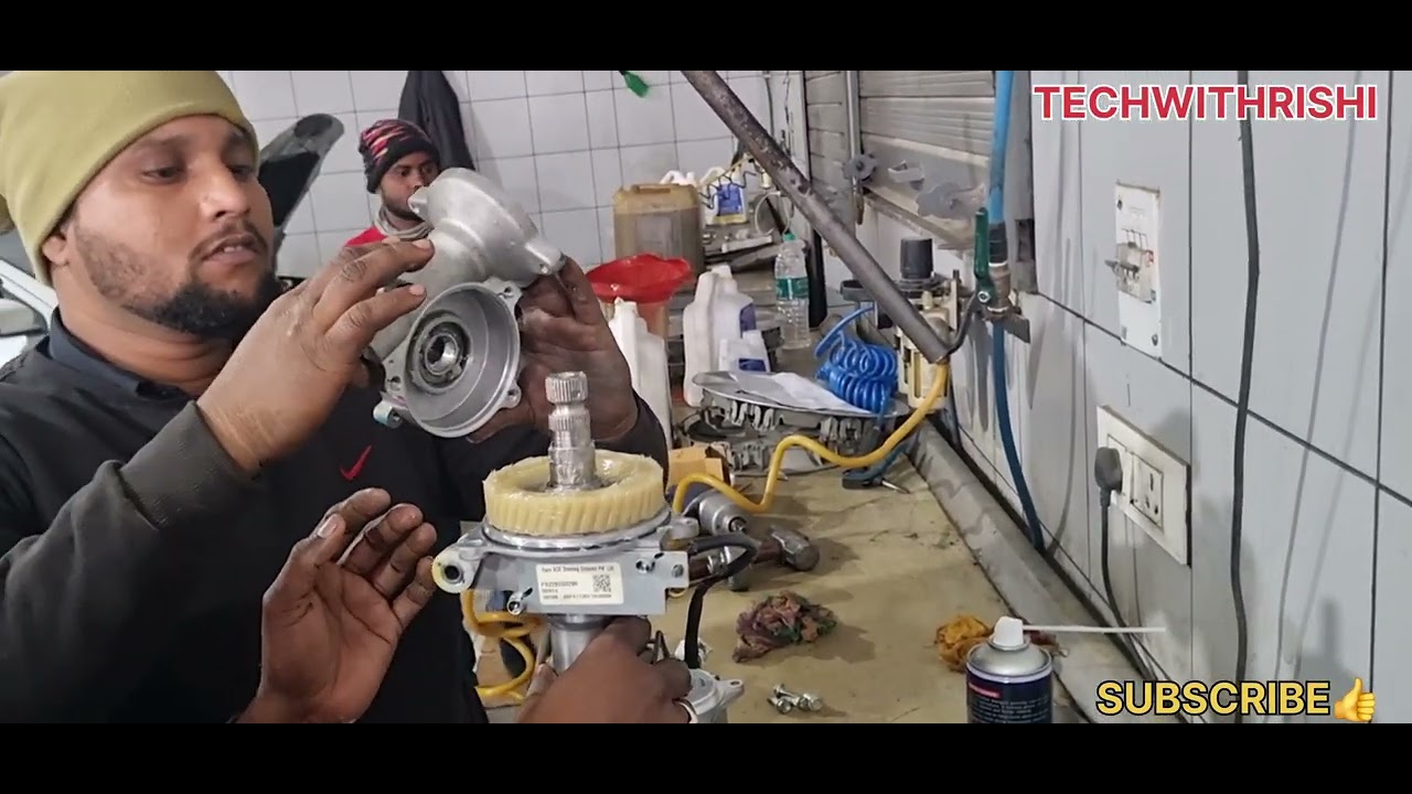 Steering Coulmn Kaise  Reparing Sticky Steering