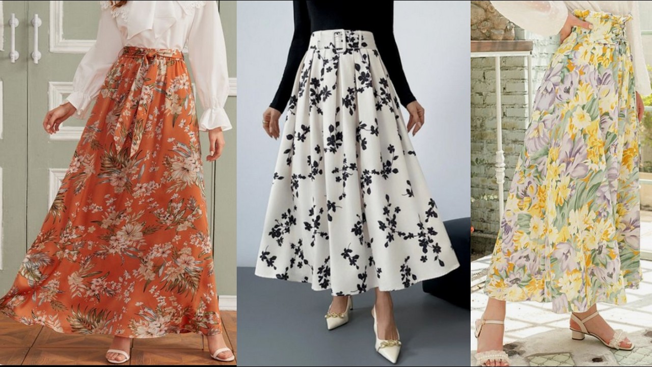 Trendy Summer Long Skirt Outfit Ideas
