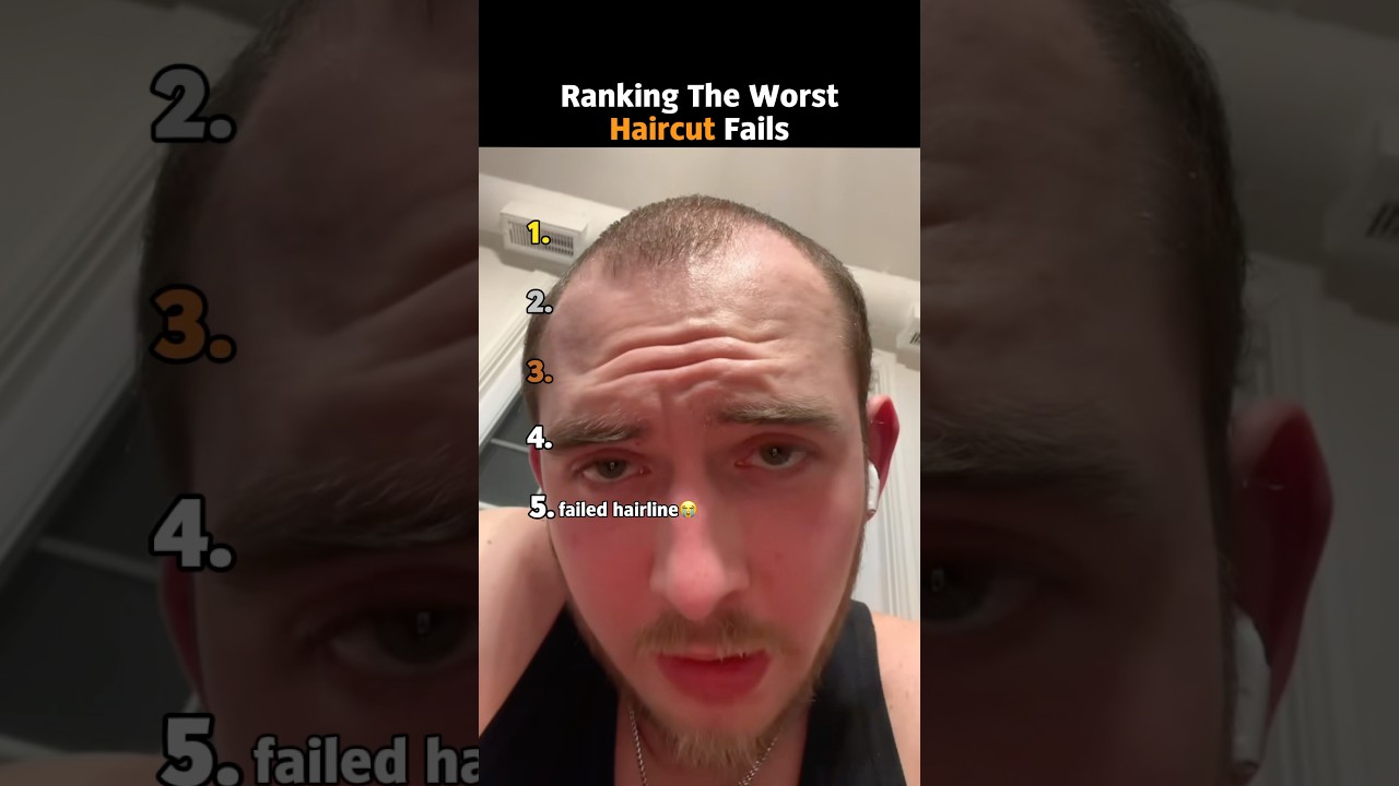Ranking Worst Haircut Fails