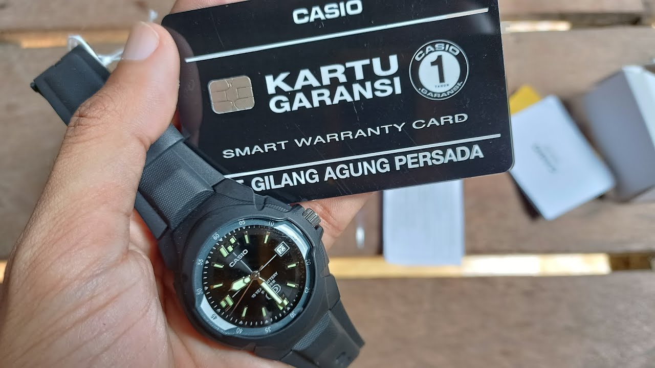 Casio MW-600F 1AVDF | Video Unboxing Original no musik