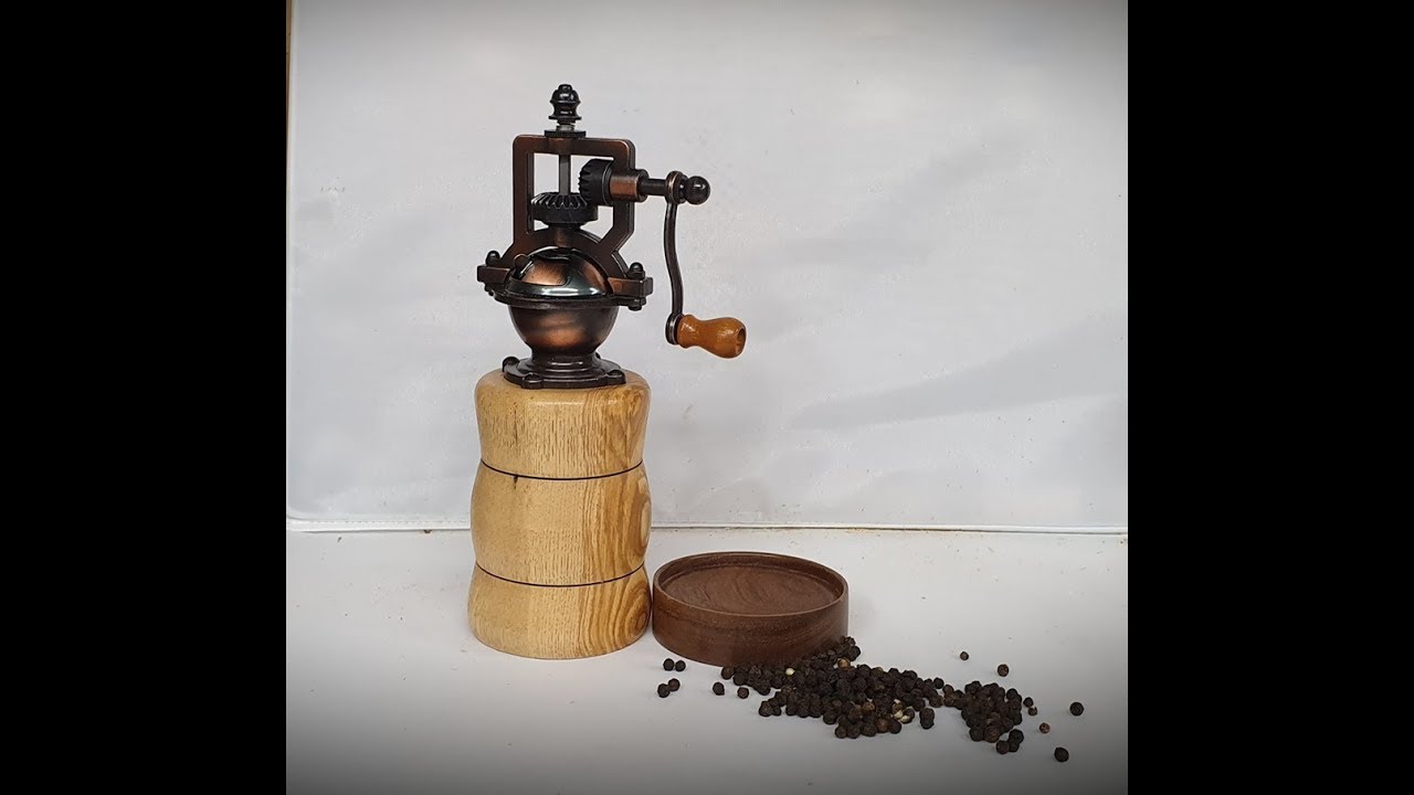 Woodturning - Antique Style Pepper Grinder
