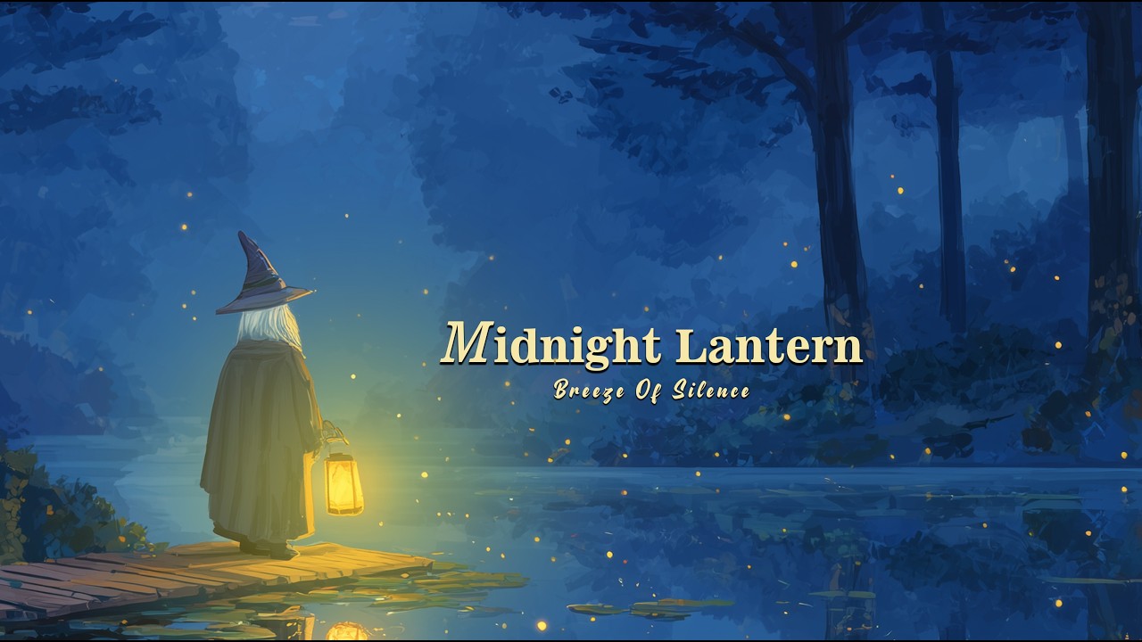 Midnight Lantern | Relaxing Medieval Music – Magical Forest Night Ambience for Sleep