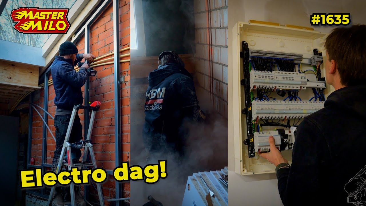 Electra en domotica aanleggen in ons woonhuis! #1635