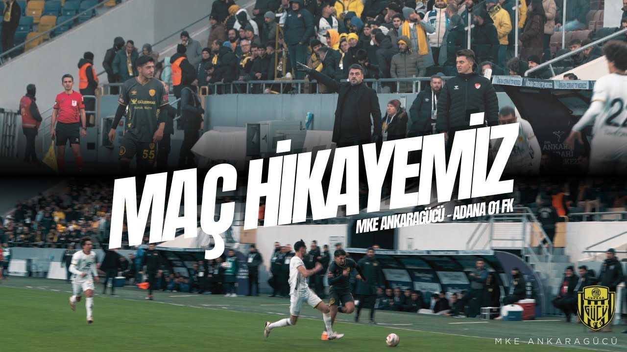 Adana 01 Futbol Kulübü SK 💥💛💙 Maç Hikayemiz 🔥#Ankaragücü 💛💙