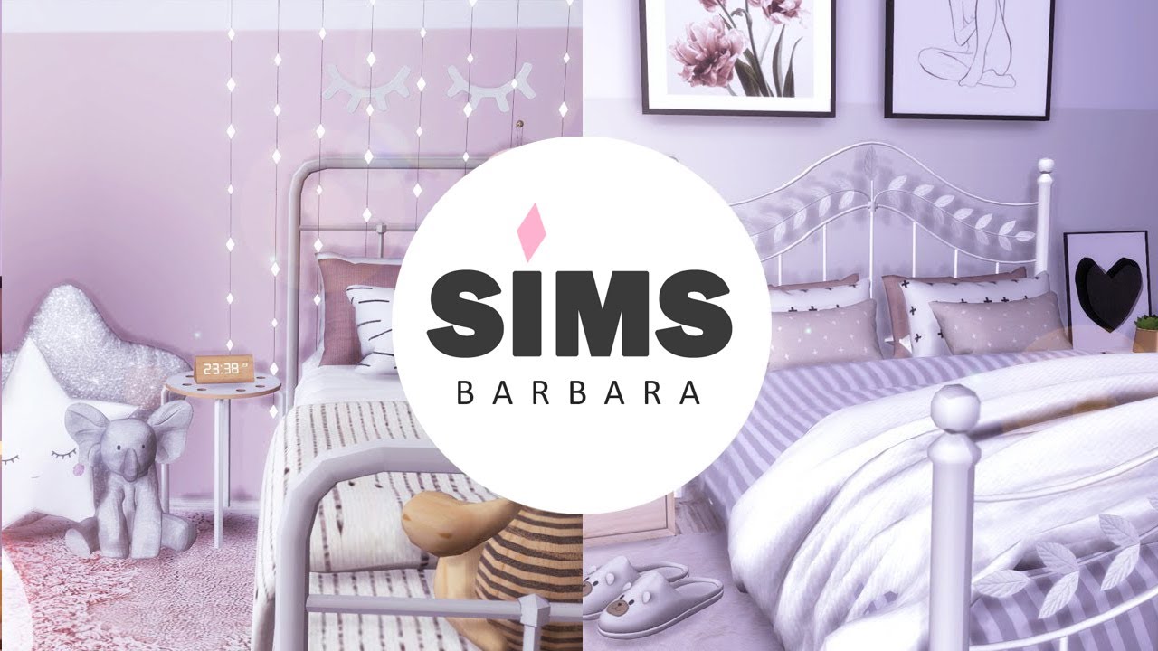 SIMS 4 | SINGLE MOM HOUSE WITH ONE LITTLE GIRL | COZY INTERIOR | BASE GAME DL + CC | STOP MOTION
