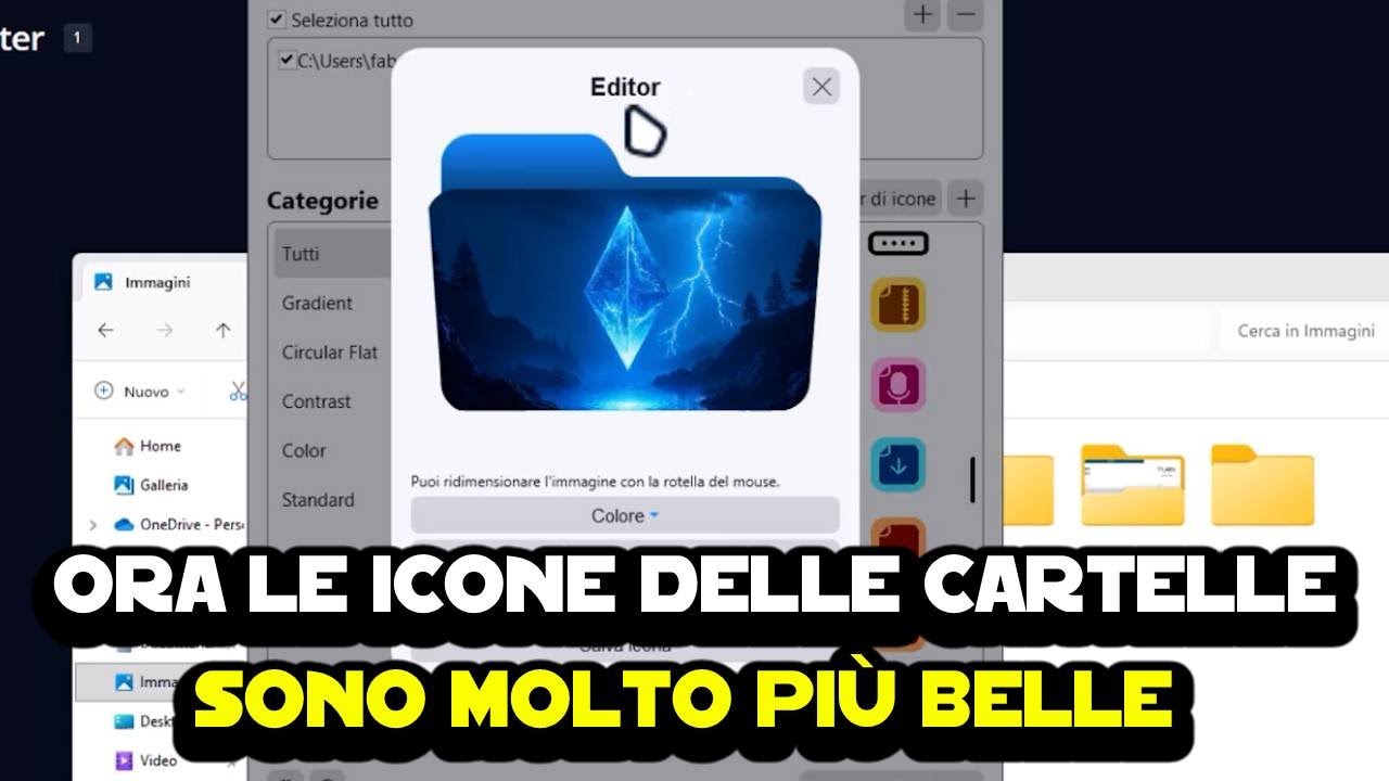 Ecco come cambiare le icone delle cartelle di Windows rendendole pi&ugrave; fighe (Gratis da ora)