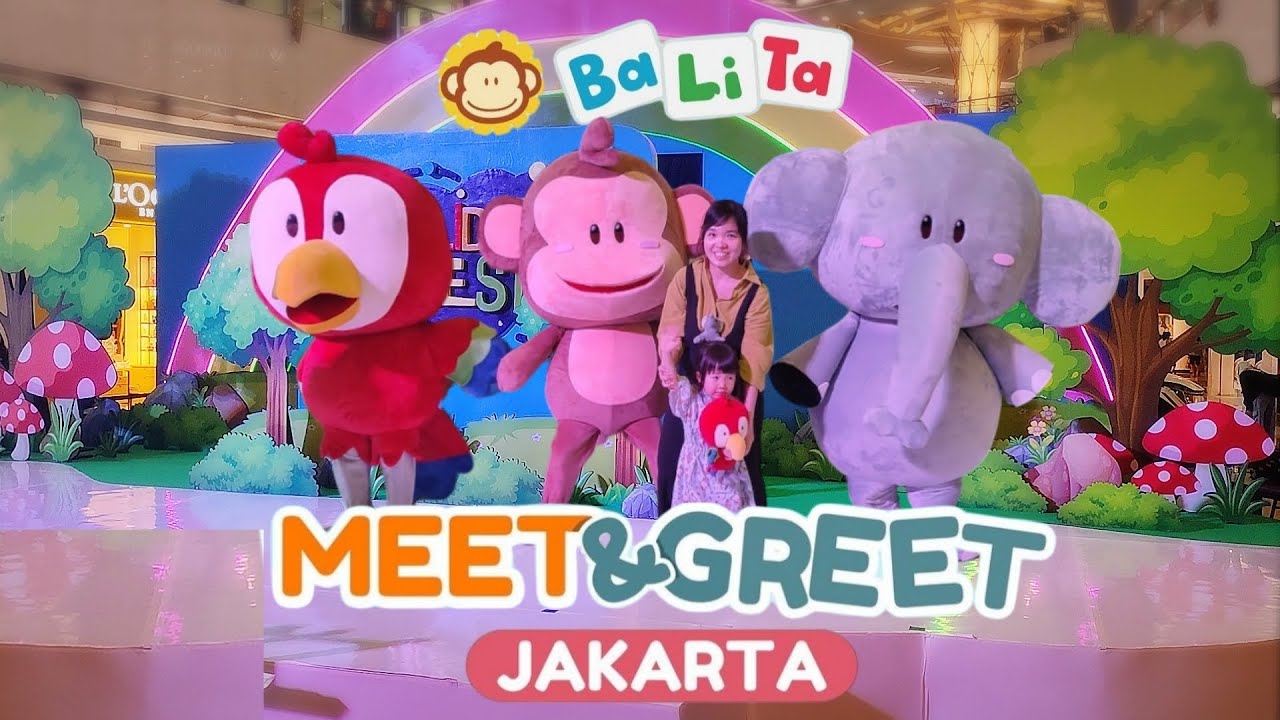 Keseruan Jess Meet & Greet BaLiTa di LippoMall Kemang Juni 2024 • Bertemu di Pertunjukan BaLiTa