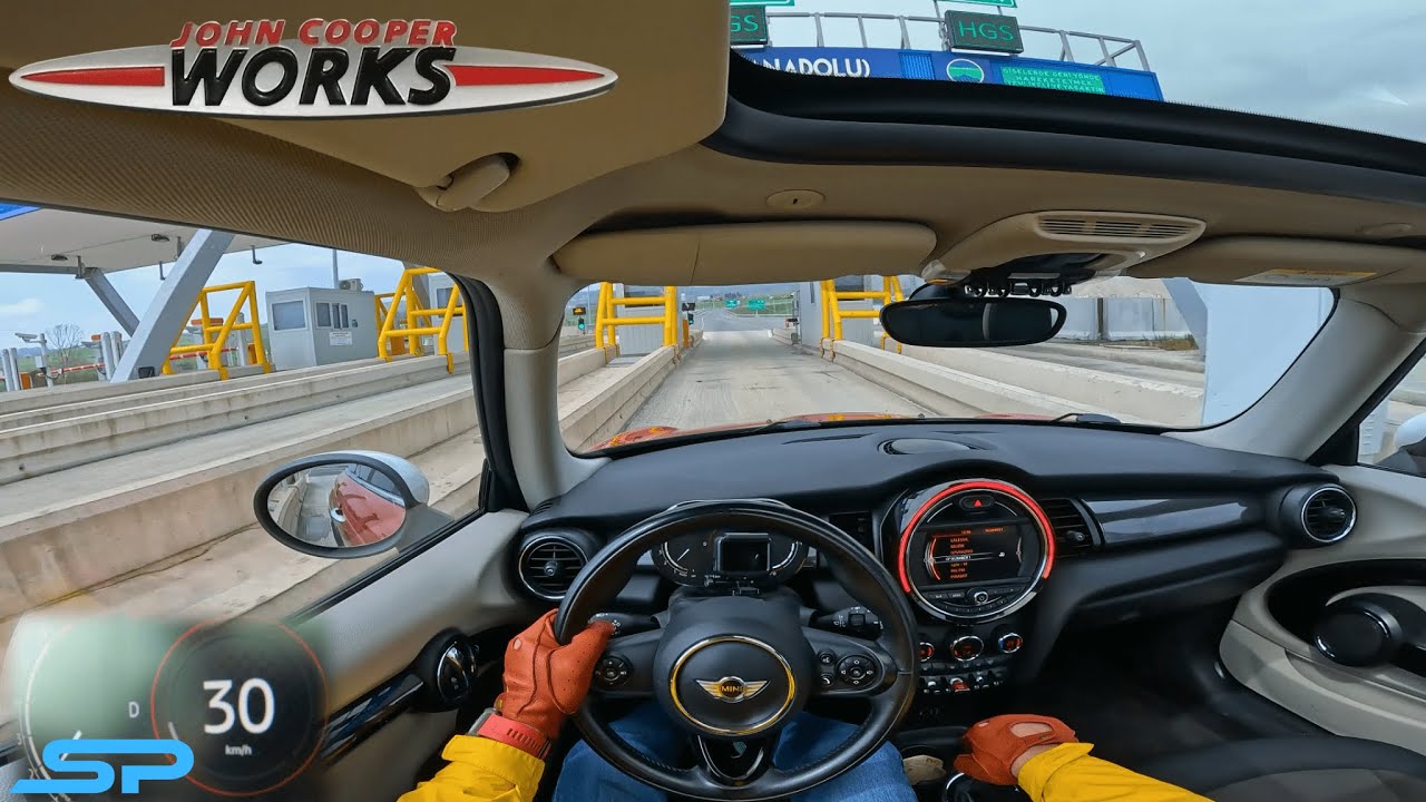 2015 MINI COOPER CHILI - AUTOBAHN POV Test Drive I 4K