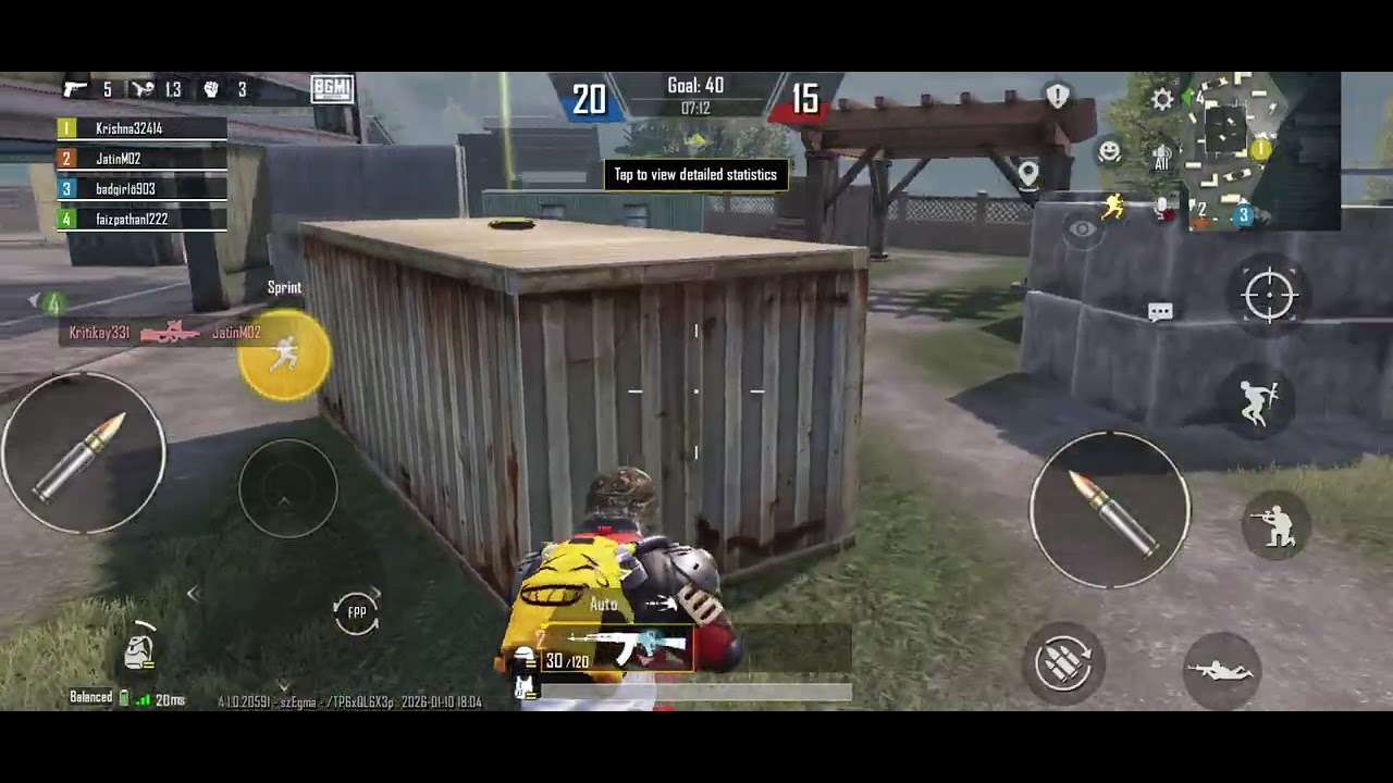 1st day bgmi #Gamer12