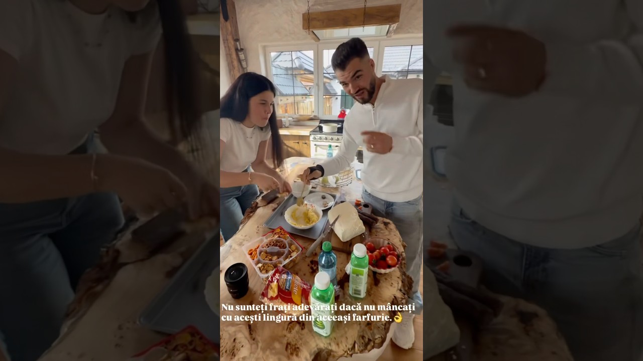 Iancu Sterp măn&acirc;ncă &icirc;mpreună cu Geta! #iancusterp