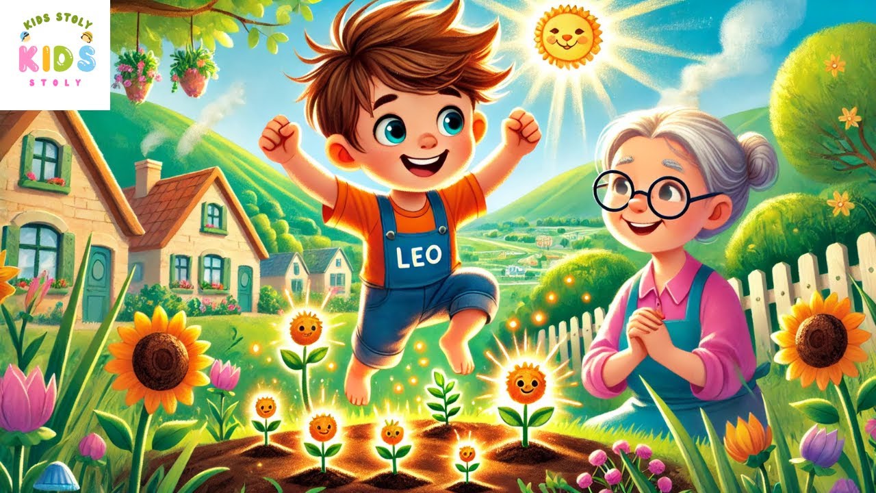 The Magical Garden 🌟 | A Heartwarming Kids Story About Patience | Kids Moral Story | @KidsStoly