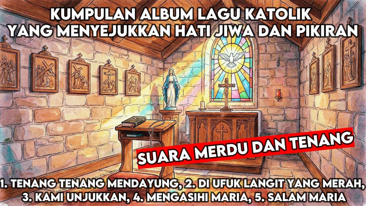 Album 3 Lagu Rohani Katolik Menyejukkan Hati Saat Teduh