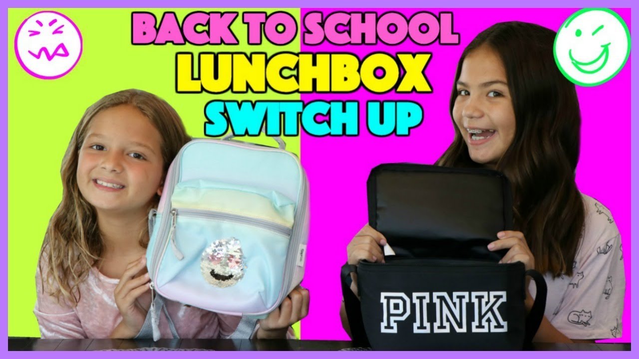 BACK TO SCHOOL LUNCHBOX SWITCH UP CHALLENGE | SISTER FOREVER