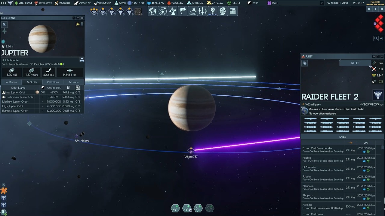 Terra Invicta 1.0 Tutorial/Walkthrough Ep. 31 Sending Raider Fleet to Jupiter