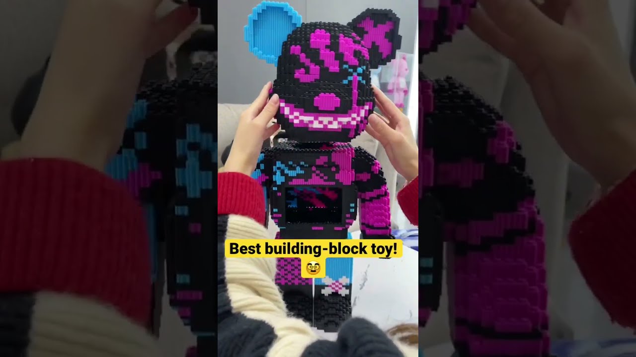 BEST Building-block toy 🐻💙💖 Construction toys | Connection blocks | DIY | 3D PUZZLE