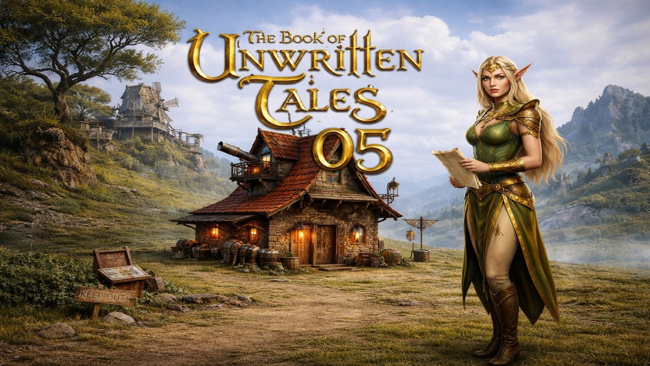 The Book of Unwritten Tales #05😂Zuhause bei Mortimer📖😂