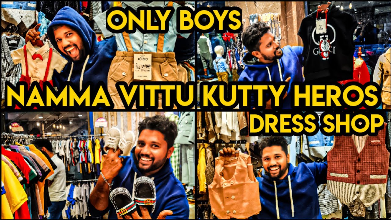 Born Baby To 14 Age Boys Best collection Dress shop / Couture for lil brats / Chennai Shop Review