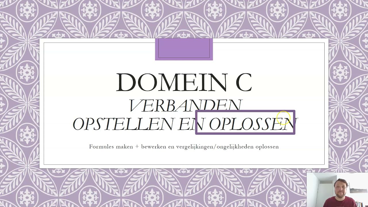 Examentraining met @Meneerkaat Havo wisA Domein C Oplossen